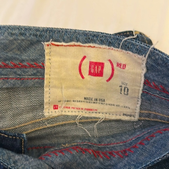 GAP | Vintage Red Snap Denim | 10 - Picture 4 of 6